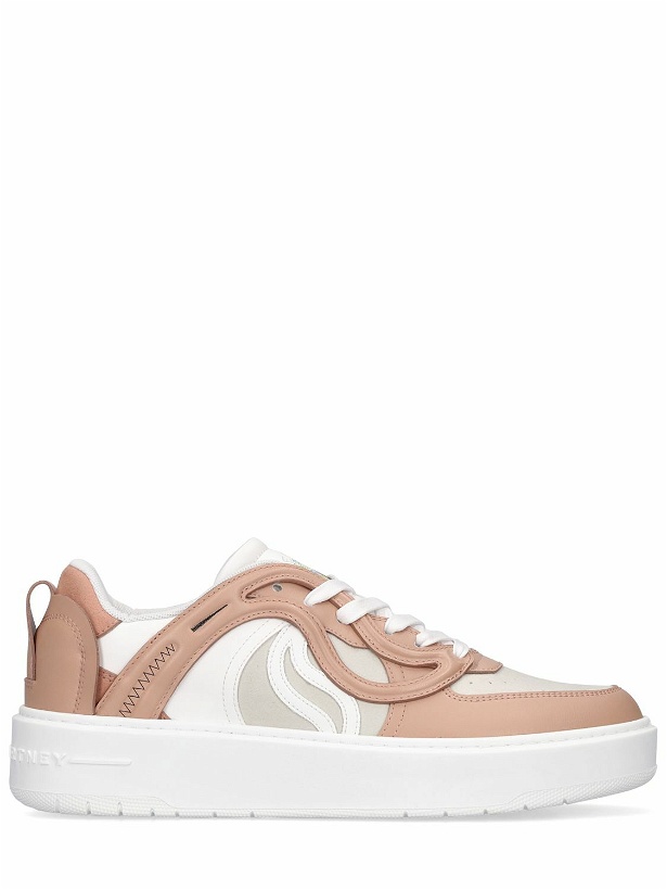 Photo: STELLA MCCARTNEY - 25mm S-wave 1 Faux Leather Sneakers