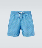 Fedeli Madeira floral swim trunks