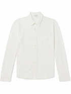 Sunspel - Supima Cotton-Piqué Shirt - White