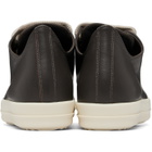 Rick Owens Gray Tower Jumbolace Low Sneakers