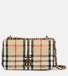Burberry Lola Mini checked crossbody bag
