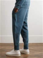Kingsman - Tapered Cotton and Cashmere-Blend Jersey Sweatpants - Blue