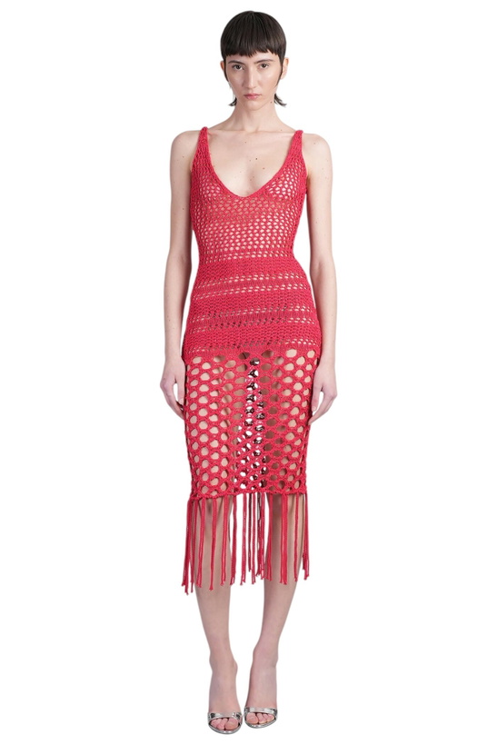 Photo: Laneus Dress Woman In Red Polyester