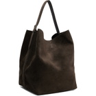 TOTEME Brown Belted Suede Tote