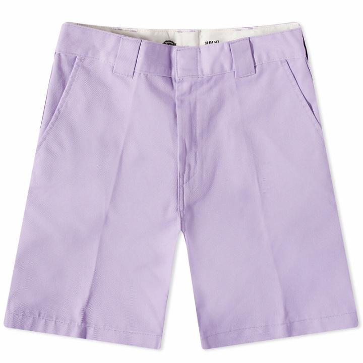 Photo: Dickies Men's Slim Fit Short in Purple Rose