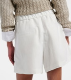 Brunello Cucinelli High-rise Bermuda shorts