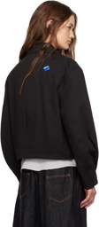 ADER error Black Zip Up Jacket