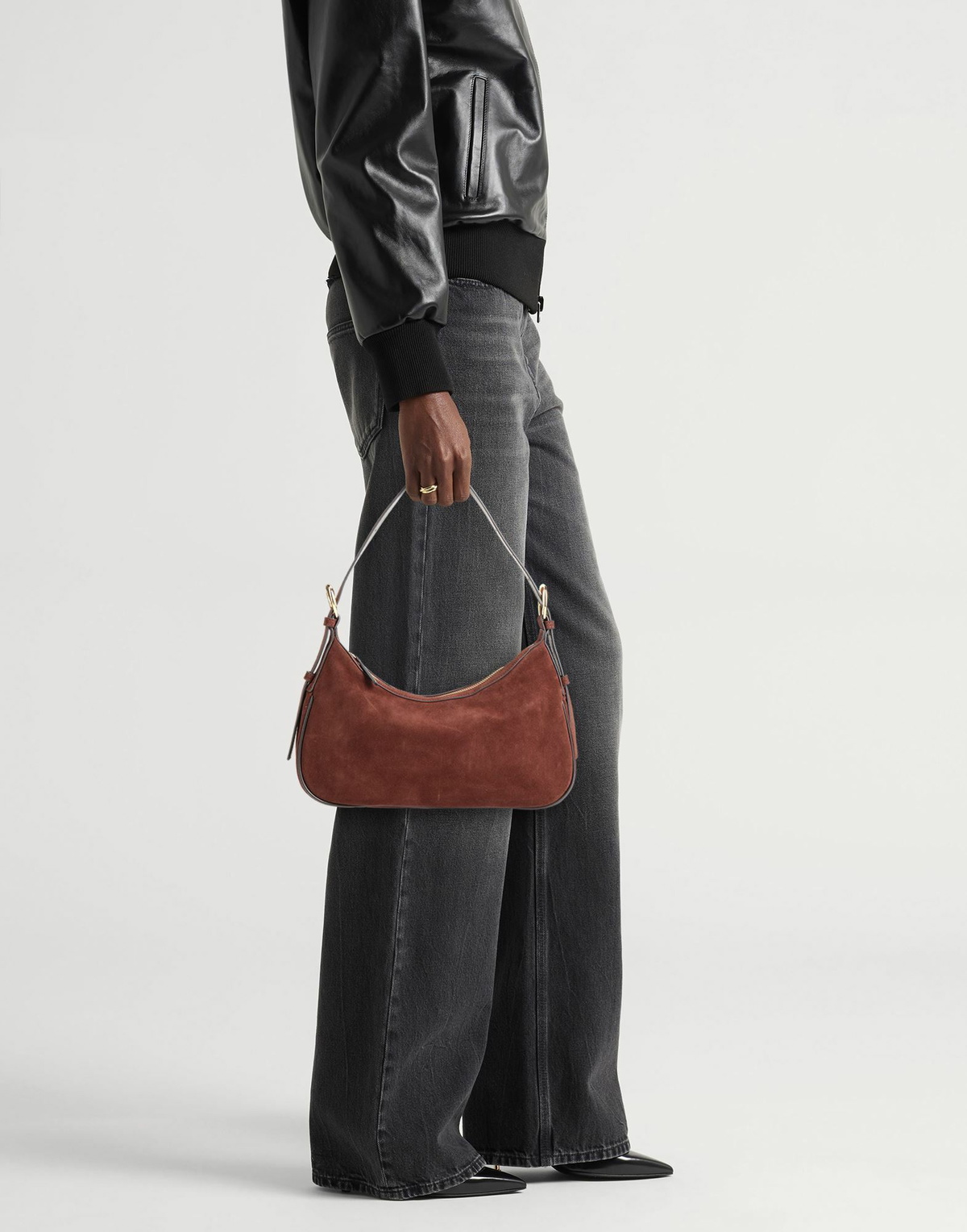 Staud Womens Shoulder bag in Brown
