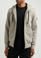 Moose Knuckles Bunny Hooded Cotton-blend Sweatshirt Light Grey