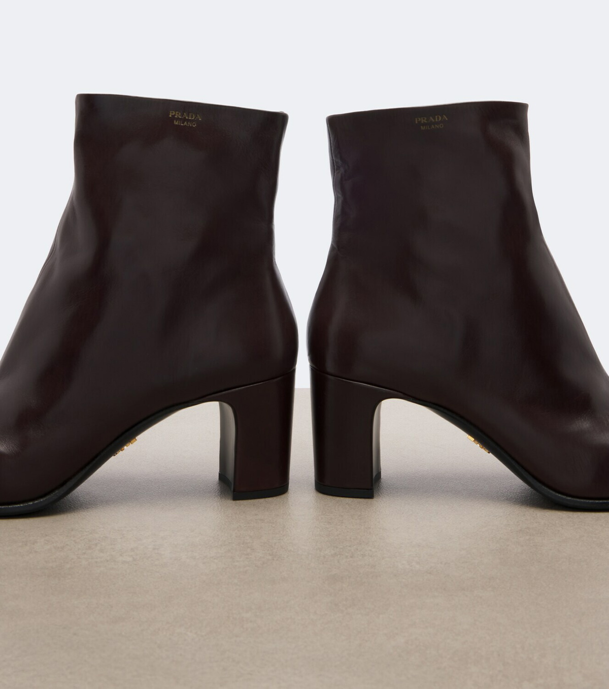 Prada Leather ankle boots