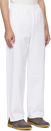 A.P.C. White Vincent Trousers