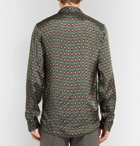 Gucci - Printed Twill Shirt - Men - Green