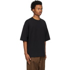 Dries Van Noten Black Cotton Oversized T-Shirt