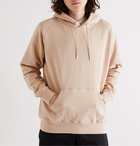 Pop Trading Company - SAFE-TRIP.ORG Printed Fleece-Back Cotton-Jersey Hoodie - Neutrals