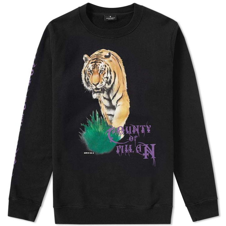 Photo: Marcelo Burlon Tiger Crew Sweat Black