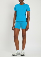 ON Performance Colour-block Stretch-jersey T-shirt Bright Blue