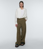 Dries Van Noten - Striped wide-leg pants