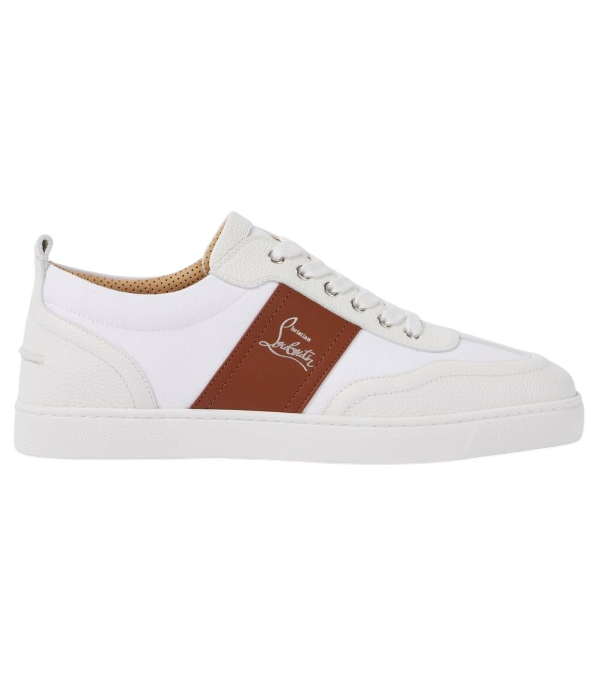 Christian Louboutin - Jimmy Rubber-Trimmed Suede Sneakers