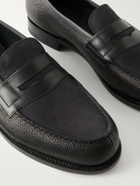 J.M. Weston - 180 Full-Grain Leather Loafers - Black