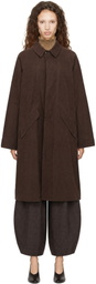 YMC Brown Tyrell Trench Coat