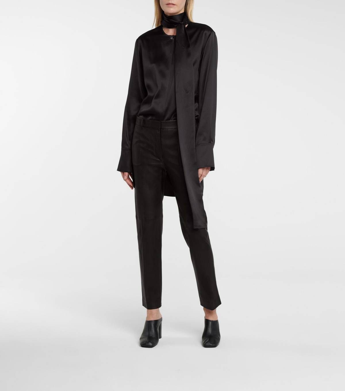 Joseph - Coleman mid-rise leather pants