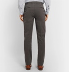 Boglioli - Grey Slim-Fit Cotton-Blend Twill Suit Trousers - Gray