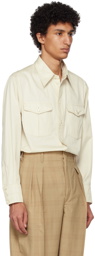 LEMAIRE Beige Western Shirt