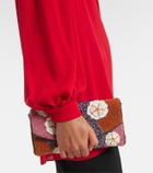 Valentino Tie-neck silk georgette blouse