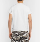 Balenciaga - Slim-Fit Printed Cotton-Jersey T-Shirt - Men - White