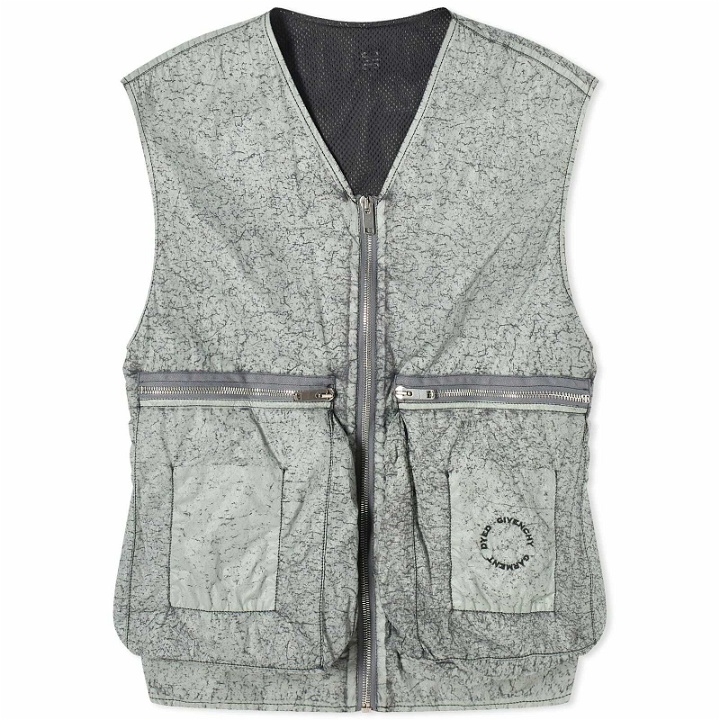 Photo: Givenchy Men's Radio Utility Vest in Medium Grey
