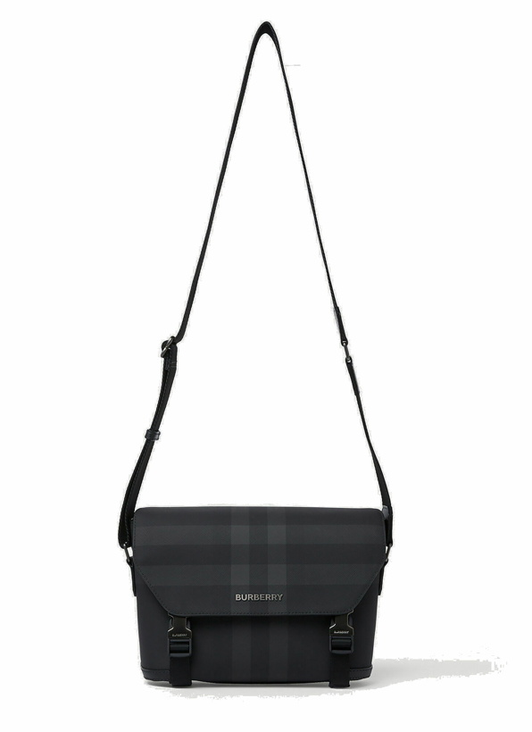 Photo: Brit Check Wright Crossbody Bag in Black