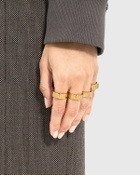 Maison Margiela MM6 RING gold Womens Jewellery