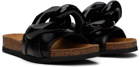 JW Anderson Black Chain Slides