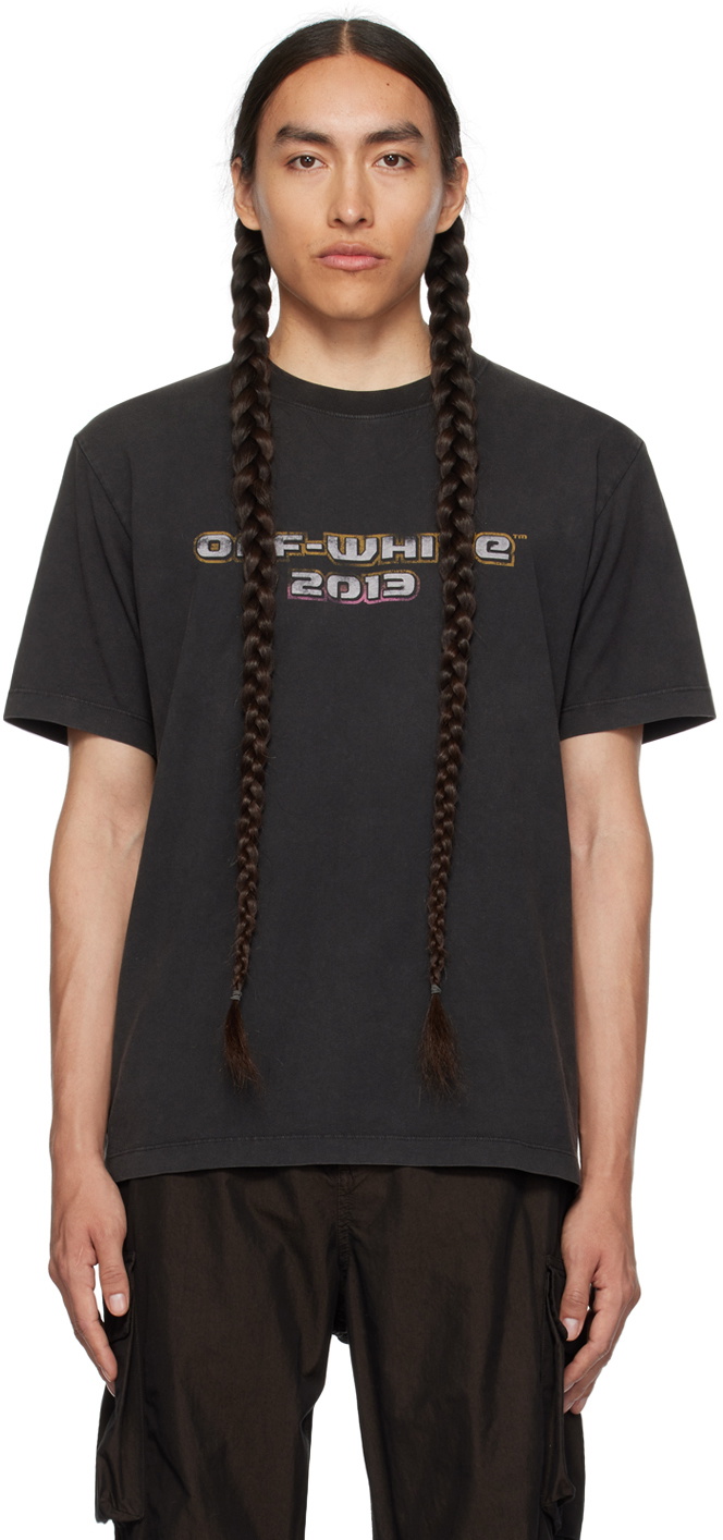 Off-White Black Digit Bacchus T-Shirt Off-White