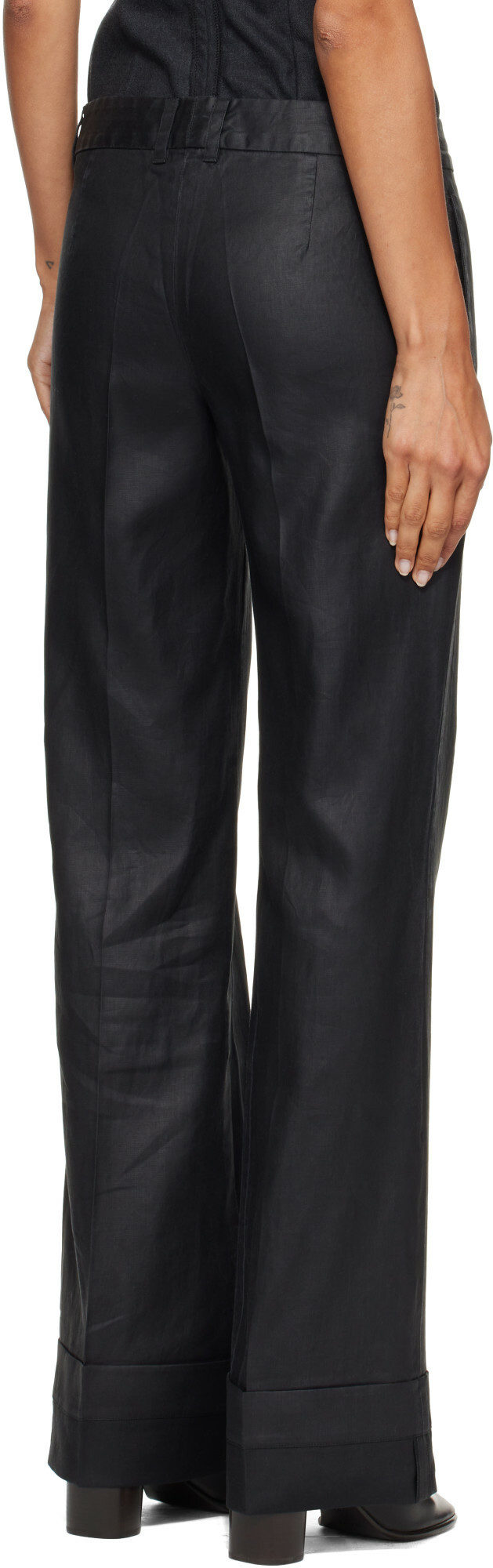 OUR LEGACY Black Hip Trousers