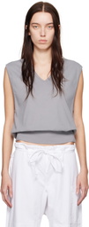 Gil Rodriguez Gray Billie Oversized Vest