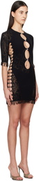 Poster Girl SSENSE Exclusive Black Miranda Minidress