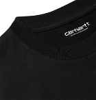 Carhartt WIP - Printed Cotton-Jersey T-Shirt - Black