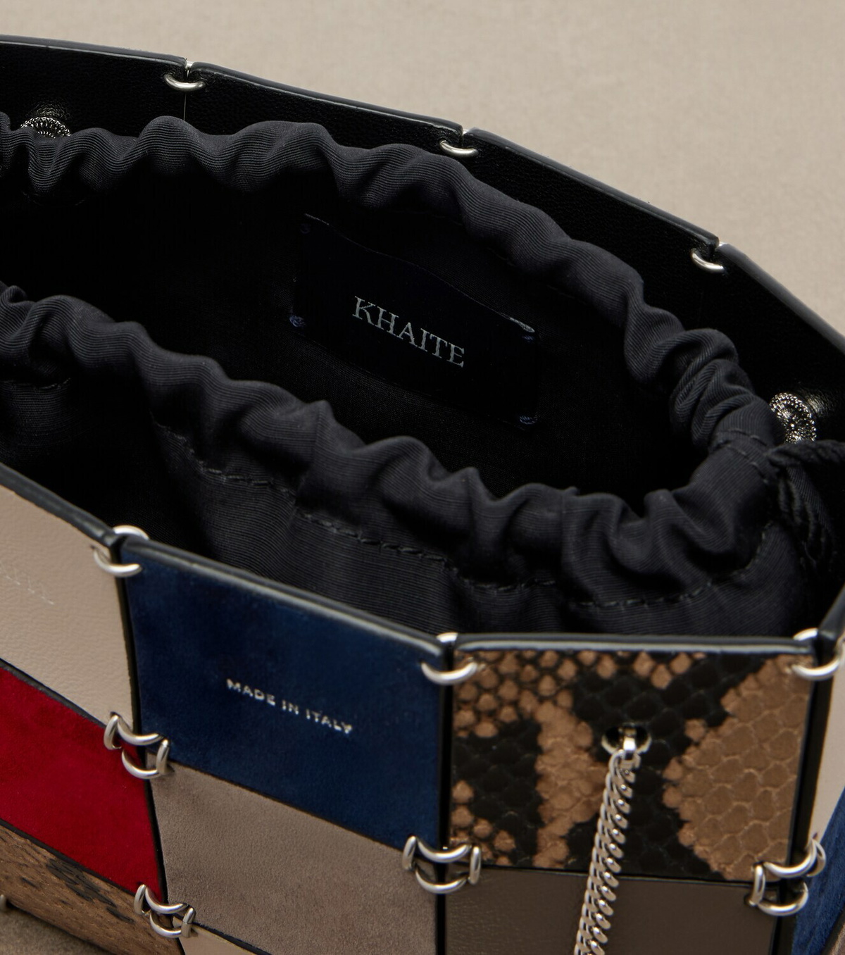 Khaite Emma Mini leather shoulder bag
