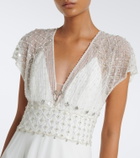 Jenny Packham Bridal Momento tulle and silk chiffon gown