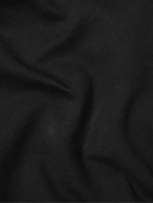 C.P. Company - Logo-Appliquéd Cotton-Jersey Hoodie - Black