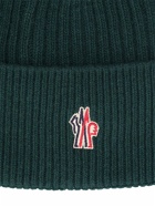MONCLER GRENOBLE - Logo Cashmere & Wool Beanie