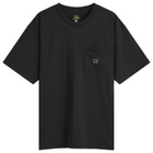 Needles Men's Crew Neck T-Shirt in Black