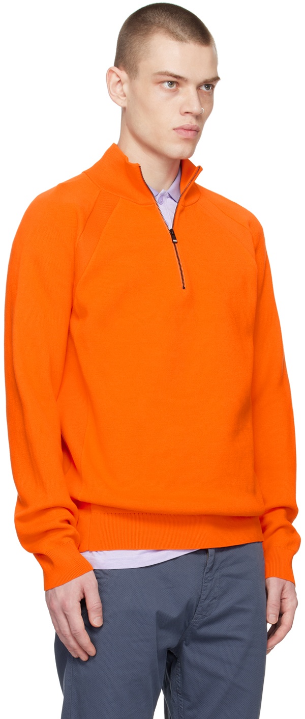 BOSS Orange Half-Zip Sweater BOSS