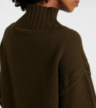 Tom Ford Waffle-knit cashmere and cotton sweater