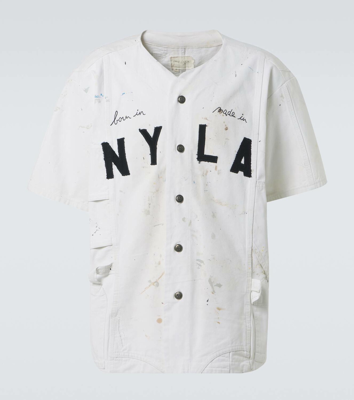 Greg Lauren Painter cotton shirt