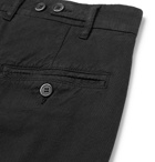 Barena - Rampin Stretch-Cotton Twill Trousers - Men - Black