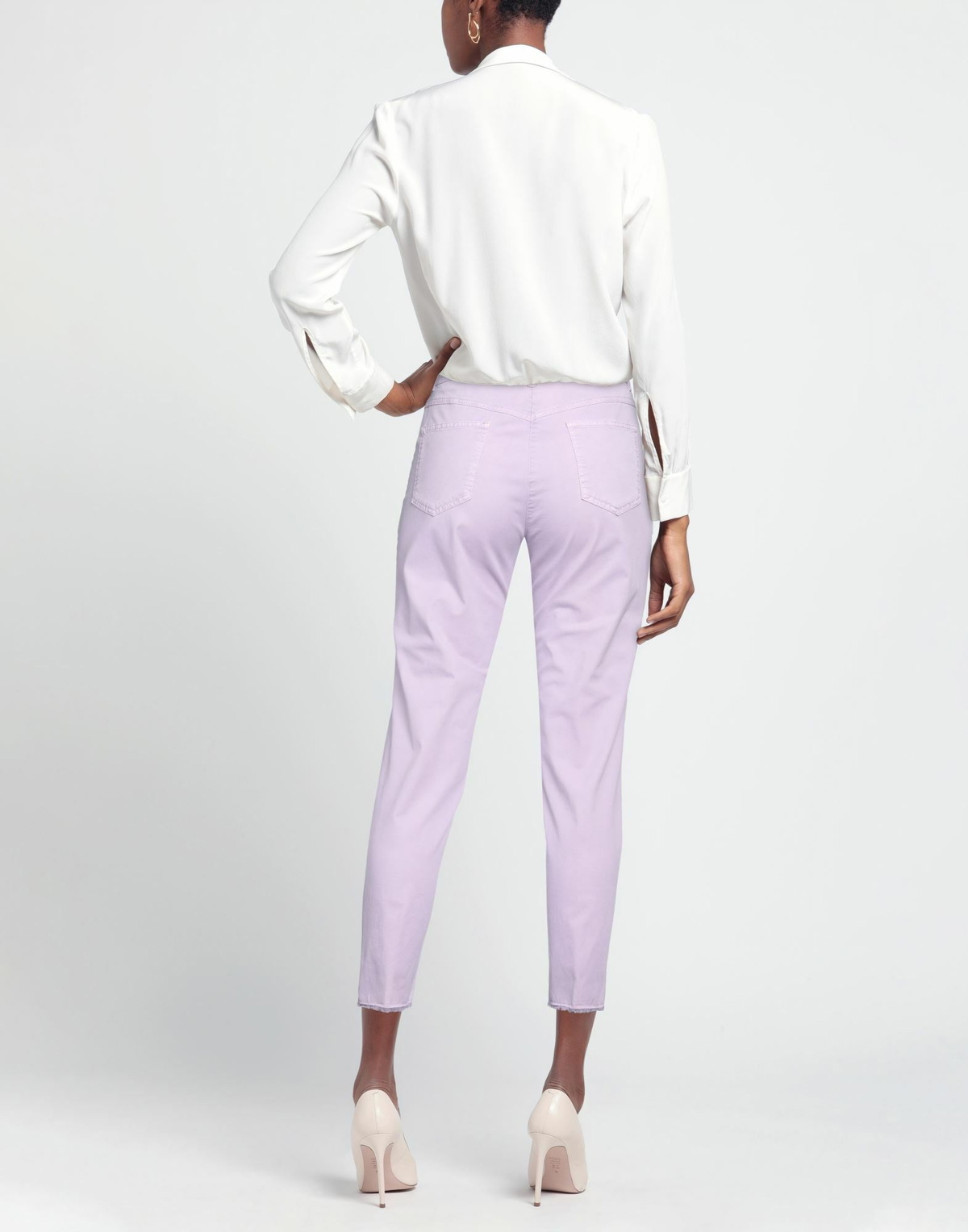 Peserico Womens Pants Lilac