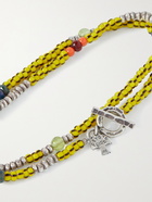 PEYOTE BIRD - Lavida Sterling Silver Multi-Stone Beaded Wrap Bracelet