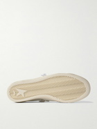 Golden Goose - Matchstar Distressed Leather Sneakers - White